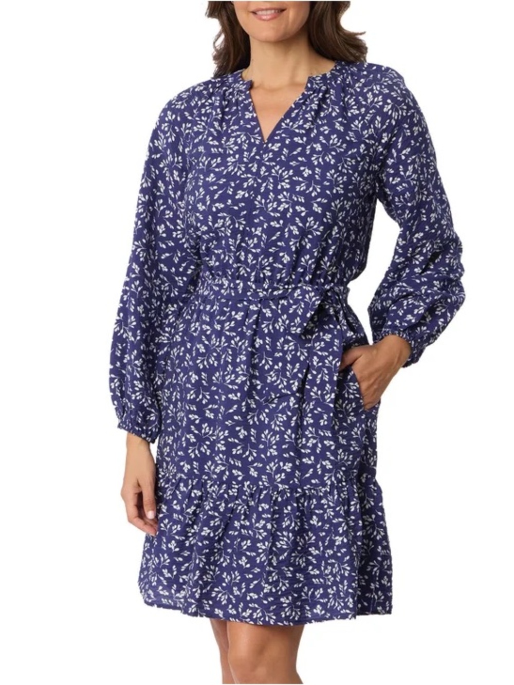 Nicole Miller Original Women's Faux Wrap Dress